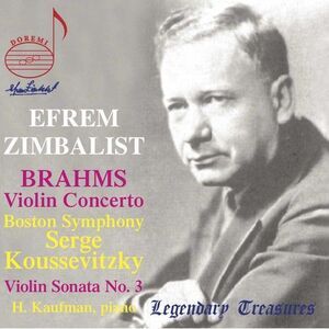 Efrem Zimbalist - Efrem Zimbalist Plays Brahms  CD